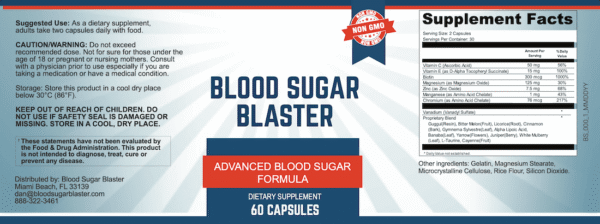 Blood Sugar Blaster
