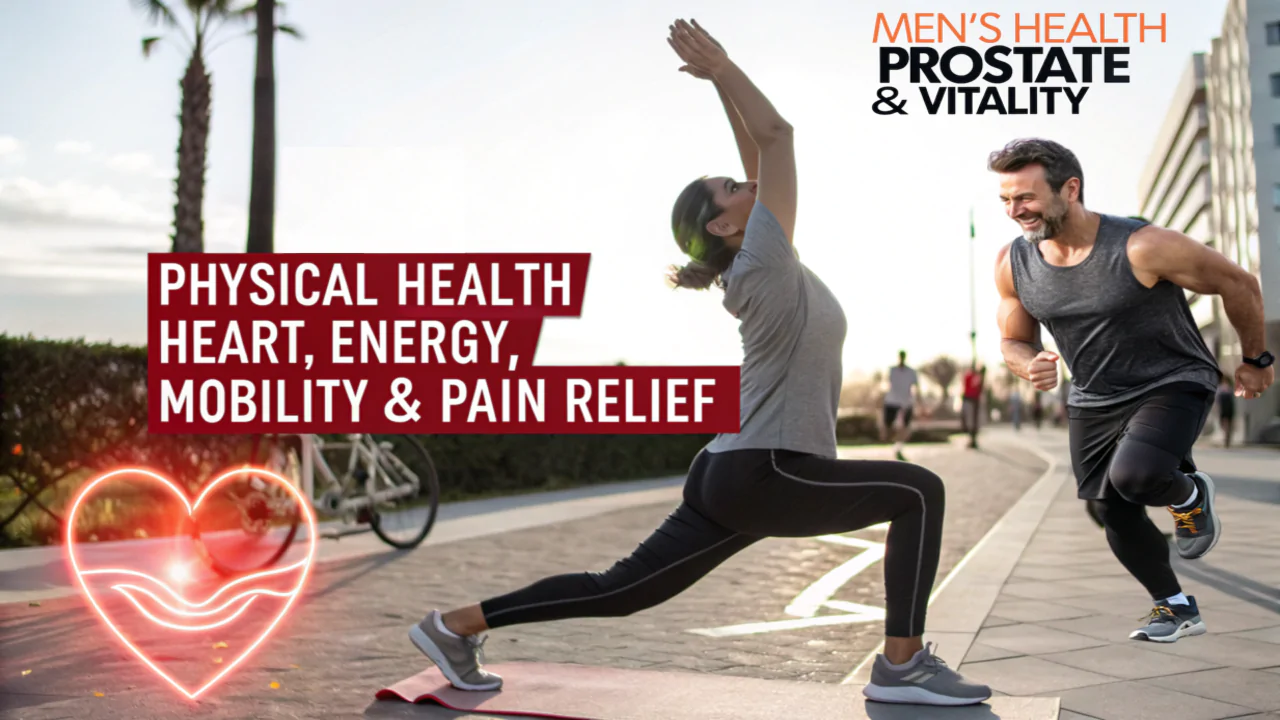Physical Health, Heart, Prostate, Vitality & Pain Relief